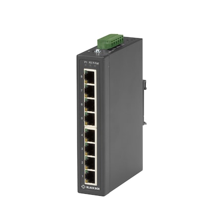 Black Box 8P Fast Eth Ind Sw LBH3080A